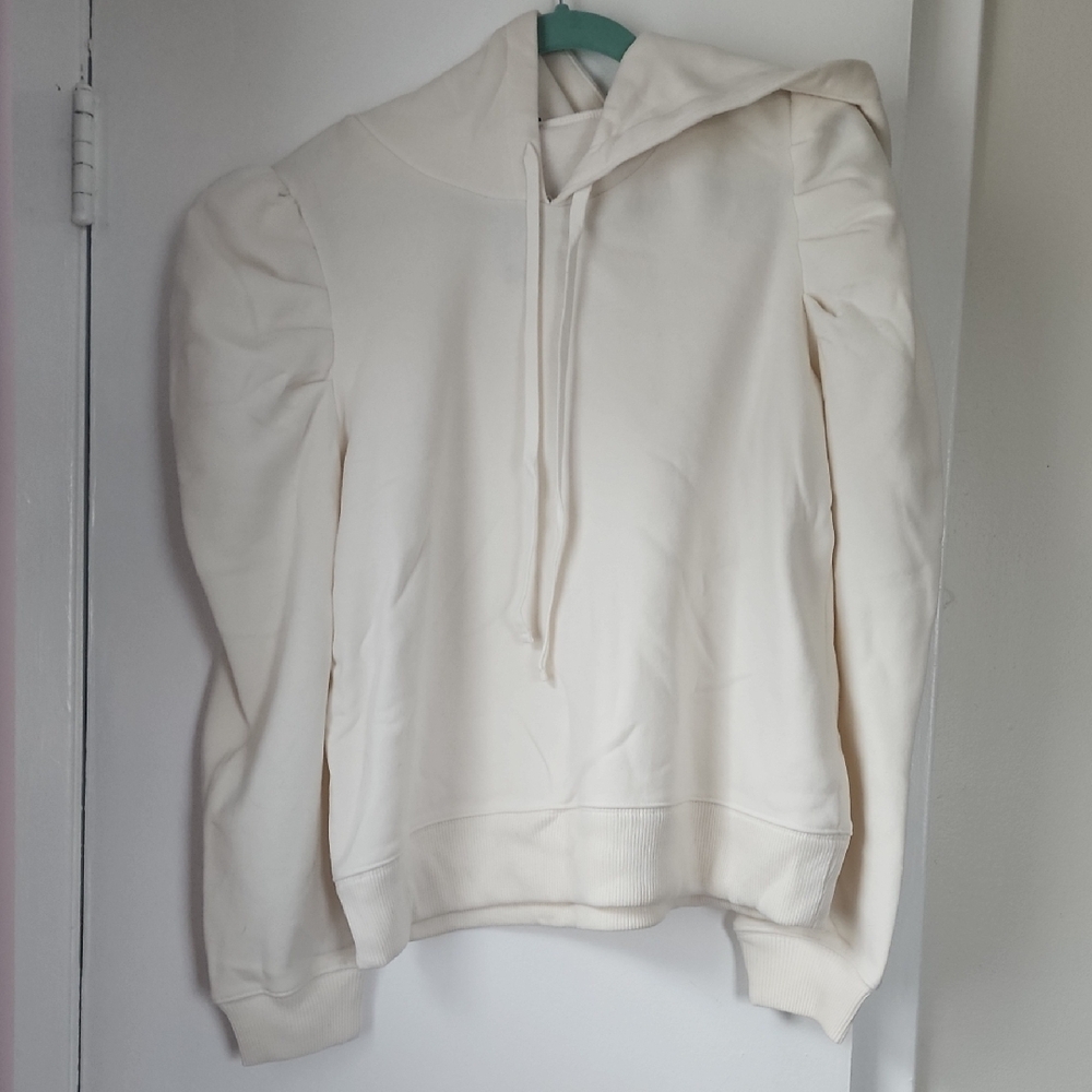 Express Cream Cowl Neck Sweater Cozy and Elegant